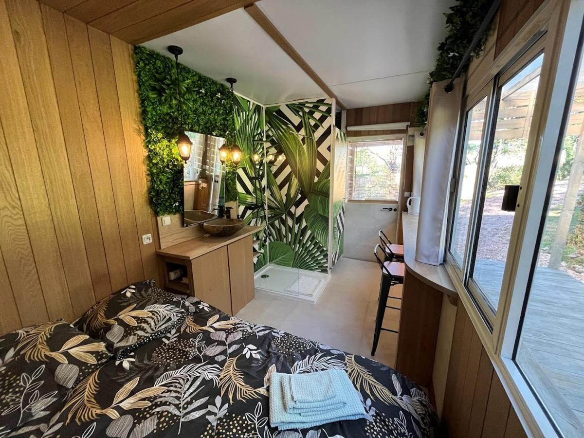 La Cabane Du Champ Du Possible Uxeau Экстерьер фото