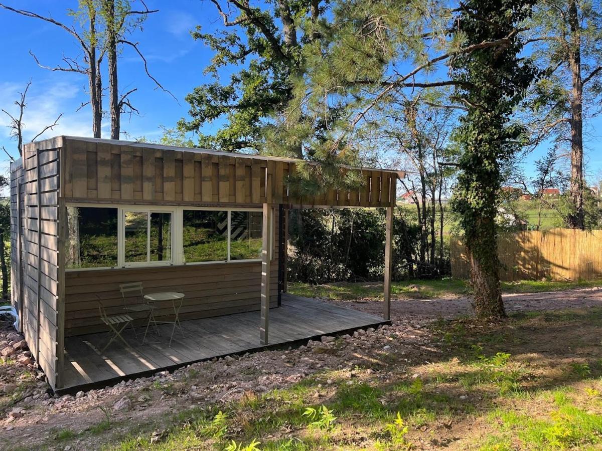 La Cabane Du Champ Du Possible Uxeau Экстерьер фото